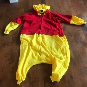 Winnie the Pooh onesie/ Halloween costume